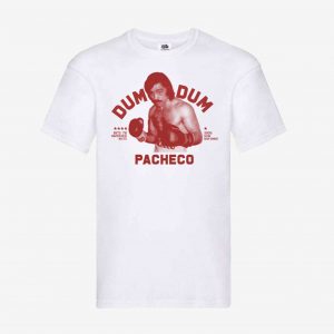 Camiseta Blanca Mear Sangre Libro Dum Dum Pacheco